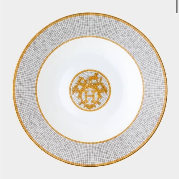 Hermes Other - NWT Hermes Mosaique 24 soup plate